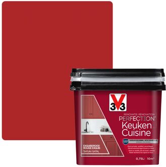 Keukenverf Renovatie Perfection Exquiserood Zijdeglans 750ml