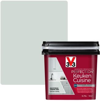 Keukenverf Renovatie Perfection Grijs Satijn 750ml