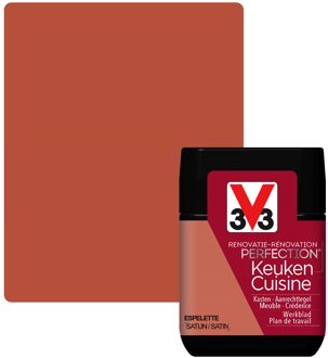 Keukenverf Renovatie Perfection Zijdeglans Espelette 75ml