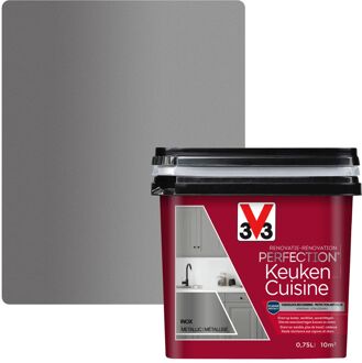 Keukenverf Renovation Perfection Inox Zijdeglans 750ml