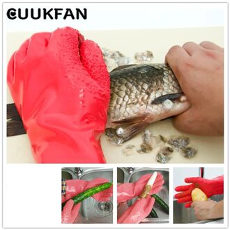 Keukenweegschaal Handschoenen Peeling Handschoen Aardappel Wassen Vis Schaal Schrapen Magic Rubber Siliconen Wassen Cleaning Handschoenen
