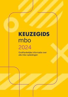 Keuzegids mbo 2024 -  Erin van de Weijer (ISBN: 9789087610951)