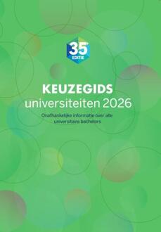 Keuzegids universiteiten 2026 -  Hanne van Keulen (ISBN: 9789087610920)