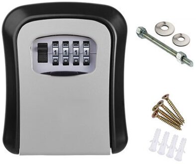 Key Card Wachtwoord Doos, Master Key Box, Sluizen, versierd Cipher Key Box KS008 4 Digit Muur Gemonteerde Gebogen// / Home
