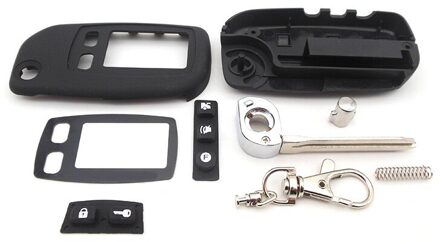 Key case voor Tomahawk TW9010 TW9020 TW9030 ongesneden blade fob case cover TW9010 vouwen auto flip afstandsbediening