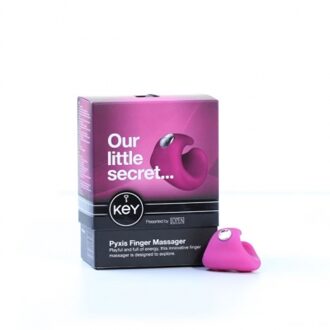 Key-Key Pyxis Finger Massager Pink-Vibrator