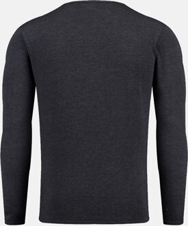 KEY LARGO shirt met lange mouwen Donkerblauw