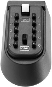 Key Lock Box Wandmontage aluminiumlegering Sleutel Kluis Weerbestendig 10 Digit Combinatie Sleutel Opslag Lock Box Indoor Outdoor
