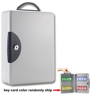 Key Management Doos Muur Gemonteerde/Draagbare Autosleutel Opslag Huishouden Sleutel Kluis Kast Met 24 Bit Sleutel kaarten