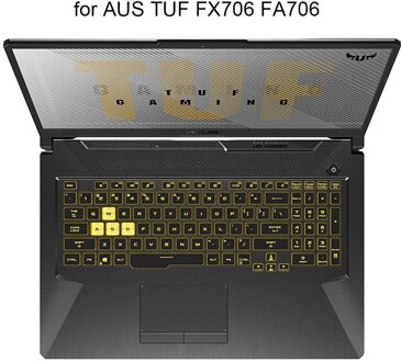 Keyboard Covers Voor Asus Tuf Gaming F15 FX506 A15 FA506 F17 FX706 A17 FA706 Tpu Clear Laptops Toetsenborden cover Silcone FX706 FA706 TPU