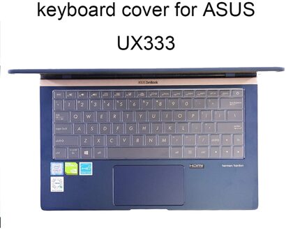 Keyboard Covers Voor Asus Zenbook 13 UX333 UX333FA UX333 Fa Fn F 13.3 Inch Clear Silicone Laptop Beschermhoes Anti stof