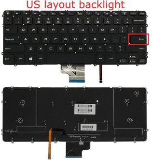 Keyboard Voor Dell Precsion Xps 15 9530 M3800 9530B P31F Us Layout Backlight
