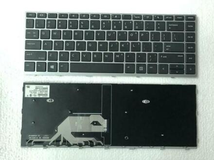 Keyboard Voor Hp Probook 430 G5 440 G5 445 G5 Ons Met Frame No Backlit zilver kader