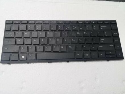 Keyboard Voor Hp Probook 430 G5 440 G5 445 G5 Ons Met Frame No Backlit zwart kader