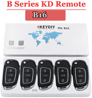 KEYDIY B16 KD Remote Control 3 Button B series Remote Key for KD900 URG200 KD200 Make New Remote Key (5PCS/LOT)