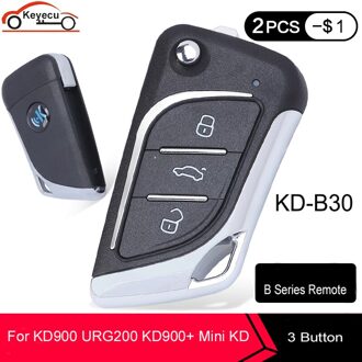 Keyecu Keydiy B Serie B30 KD900 URG200 KD900 + KD200 Mini Kd KD-X2 Universele Afstandsbediening 3 Knop Kd Sleutel afstandsbediening Autosleutel B30 1stk