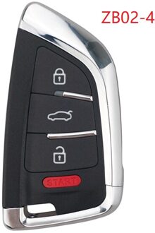 Keyecu Universele ZB02-3 ZB02-4 KD Smart Remote Key voor KD-X2 KD900 Mini KD Autosleutel Afstandsbediening Vervanging Fit Meer dan 2000 Modellen