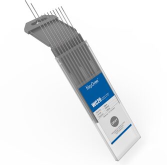 Keygree 1.0Mm 150Mm Tig Lassen Wolfraam Elektroden Wp WT20 WC20 WL15 WL20 Wolfraam Staven WC20-1.0
