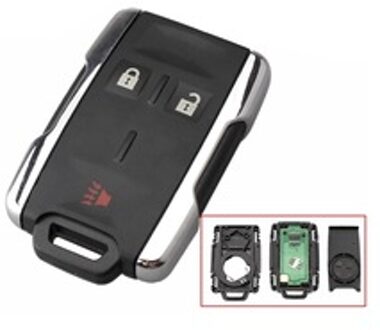 Keyless Entry Afstandsbediening Autosleutelzakje Voor C-H-E-V- r-O-L-E-T Silverado Entry Afstandsbediening Sleutelhanger M3N-32337100