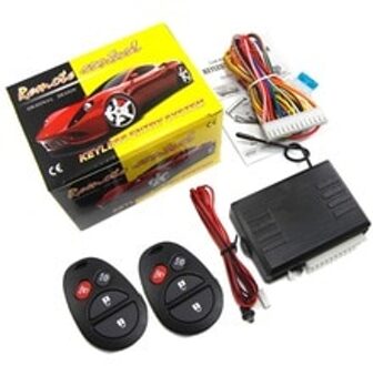 Keyless Entry Centrale Vergrendeling Drukknop Ontsteking Deurslot Universele Auto Alarm SmartPhone Controle Auto Alarm Systeem