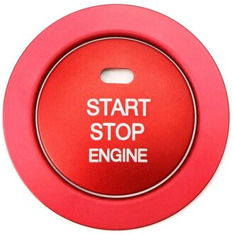 Keyless Motor Push Start Knop Met/Omliggende Ring Trim Compatibel Compatibel Voor Subaru