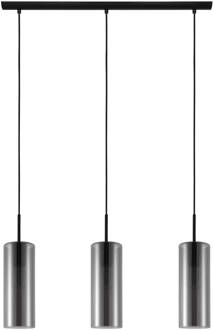 Keyns Hanglamp - E27 - 71 cm - Grijs/Zwart