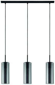 Keyns Hanglamp - E27 - 71 cm - Grijs/Zwart