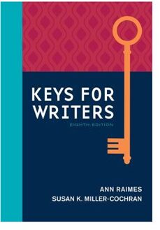 Keys for Writers with APA 7e Updates, Spiral bound Version