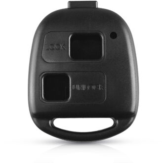 Keyyou 2 3 Button Afstandsbediening Sleutelhanger Case Voor Toyota Camry RAV4 Corolla Prado Yaris Zonder Sleutelblad 2 knoppen