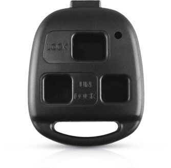 Keyyou 2 3 Button Afstandsbediening Sleutelhanger Case Voor Toyota Camry RAV4 Corolla Prado Yaris Zonder Sleutelblad 3 knoppen