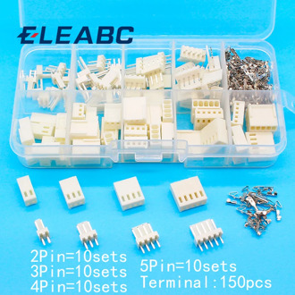 KF2510 Kits 40 sets Kit in box 2p 3p 4p 5 pin 2.54mm Pitch Terminal / Housing / Pin Header Connectors Adaptor