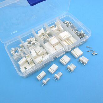 KF2510 Kits 40 Sets Kit In Doos 2P 3P 4P 5pin 2.54Mm Toonhoogte Terminal/Behuizing/Pin Header Connectors Adapter