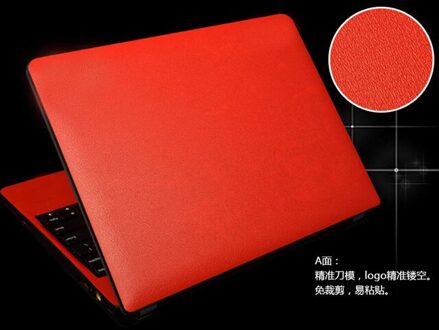 KH Laptop koolstofvezel Leer Sticker Skin Cover Guard Protector voor ASUS G751 G751JY G751JT G751JL G751JM 17.3 "nontouch rood leer huid