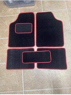 Kia Optima Tapijt Mat Pad 5 Stuk Zwarte Kleur