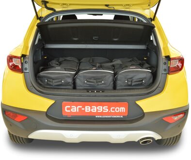 Kia Stonic (YB) 2017-heden Laadvloer Hoog Zwart