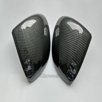 Kibowear Voor Volkswagen Passat B8 Variant Arteon Zijspiegel Covers Caps (Carbon Look) nee blind spot hole