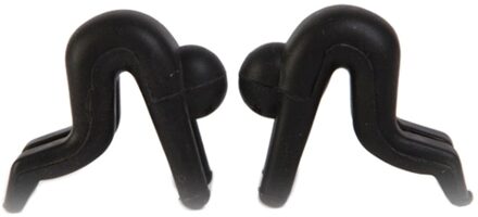 Kichen accessoires Verhogen Het Deksel Voorkomt Soeppan Overloop Siliconen Keuken Goederen Keuken Gereedschap Telefoon Houder Stand voor gadget zwart