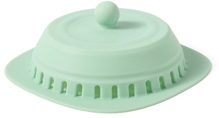 Kichen Sink Drain Douche Afvoer Siliconen Stopper Catcher Filter Wc Anti-geur En Insect-Proof Afvoerputje Cover keuken Tool licht groen
