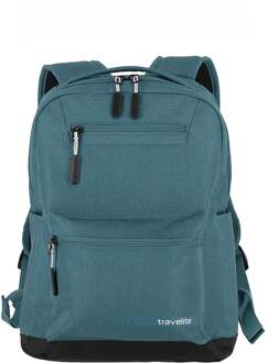 Kick Off Backpack M petrol Blauw - H 40 x B 31 x D 14