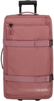 Kick Off Wheeled Duffle L rosereistas met wielen Roze - H 77 x B 37 x D 26 cm