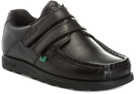 Kickers Boy's Kickers Junior Fragma Strap Shoe in Black Zwart - EU 23 / UK 6
