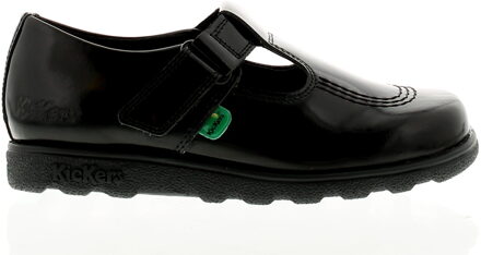 Kickers Fragma T-Bar Schoenen Zwart - EU 32 / UK 13