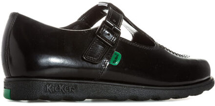 Kickers Fragma T lakschoenen voor dames, zwart