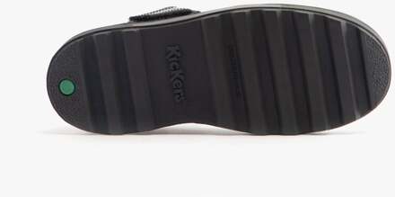 Kickers Girl's Kickers Childrens Plunk Patent Shoe in Black Zwart - EU 18 / UK 2