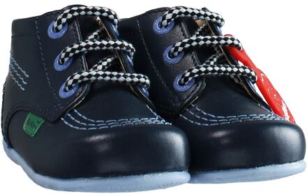 Kickers Hi B Core Kinderen Navy Laarzen - maat Blauw