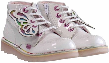 Kickers Hi Classic Kinder Laarzen Wit - maat