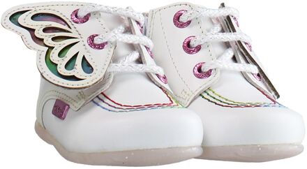 Kickers Hi Faires Kinder Laarzen Wit