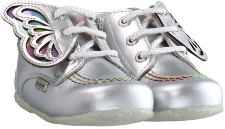 Kickers Hi Faires Kinder Zilveren Laarzen