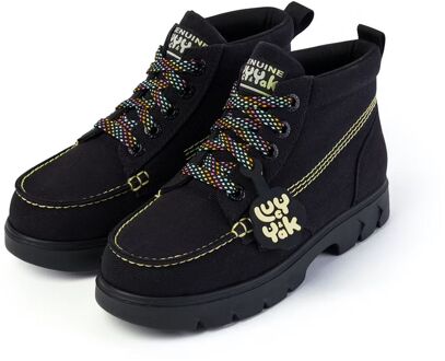 Kickers Hi x Lucy Dames Zwart Laarzen