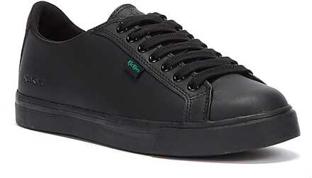 Kickers Jongens Meisjes Kickers Jeugd Leren Tovni Lacer Trainers - (Zwart) - EU 38 / UK 5